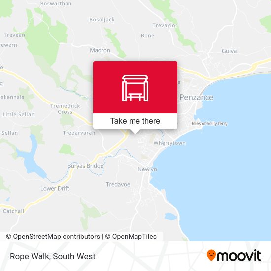 Rope Walk map