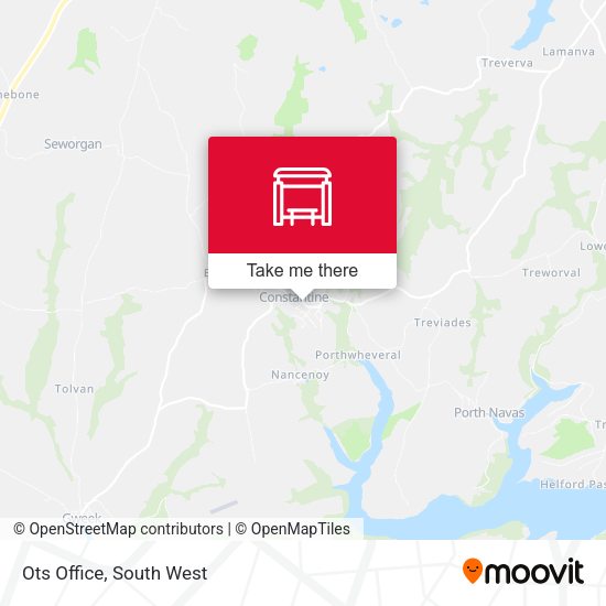 Ots Office map