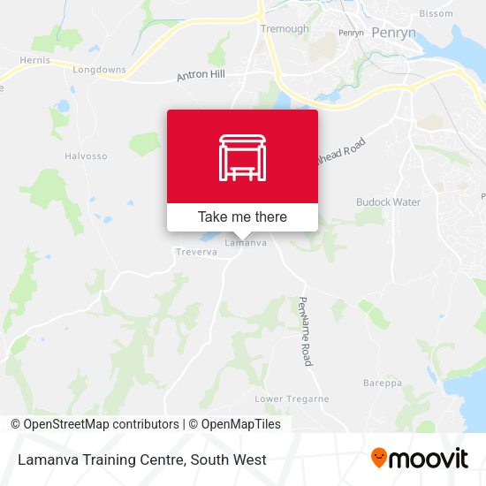 Lamanva Training Centre map