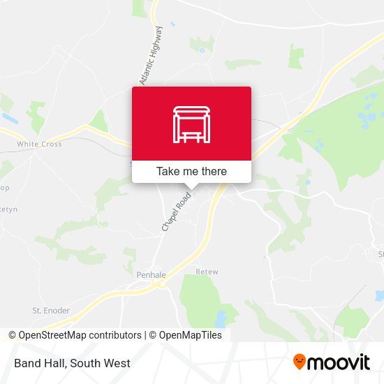 Band Hall map