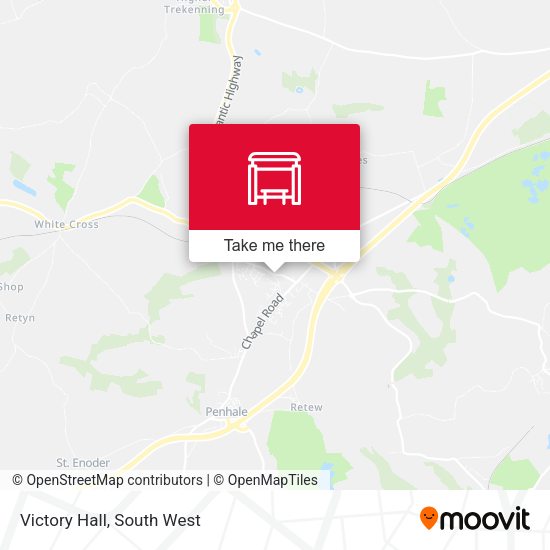 Victory Hall map