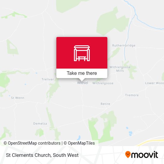 St Clements Church map