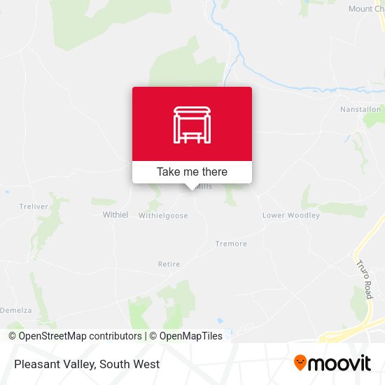 Pleasant Valley map