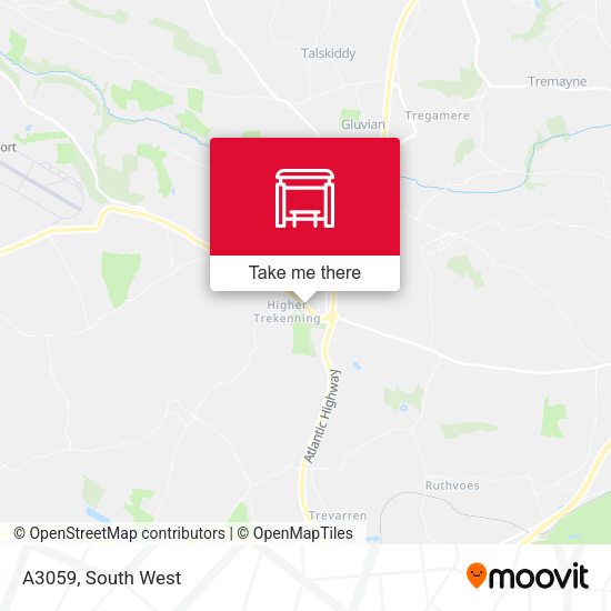 A3059 map
