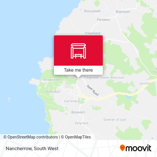 Nancherrow map