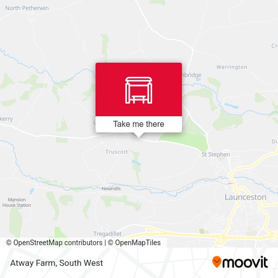 Atway Farm map
