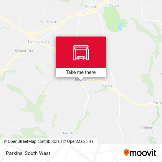 Parkins map
