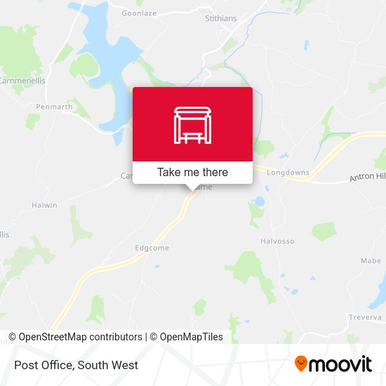 Post Office map