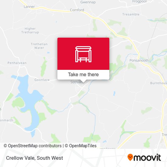Crellow Vale map