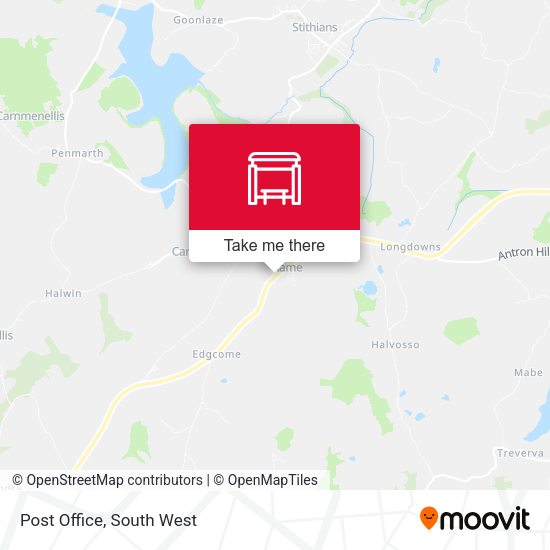 Post Office map