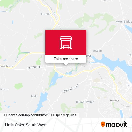 Little Oaks map
