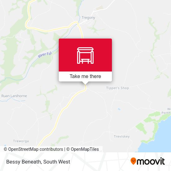 Bessy Beneath map