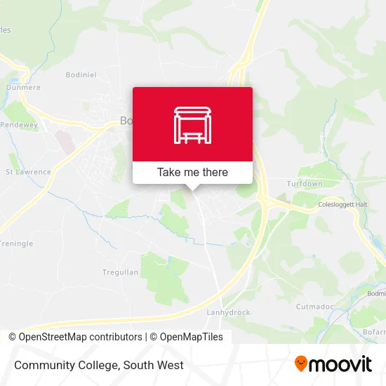 Community College map