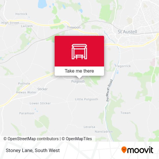 Stoney Lane map