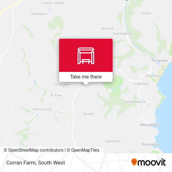 Corran Farm map