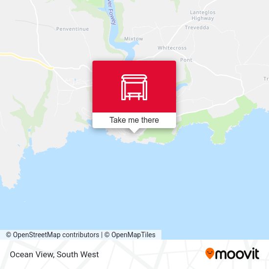 Ocean View map