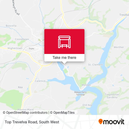 Top Trevelva Road map