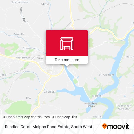 Rundles Court, Malpas Road Estate map