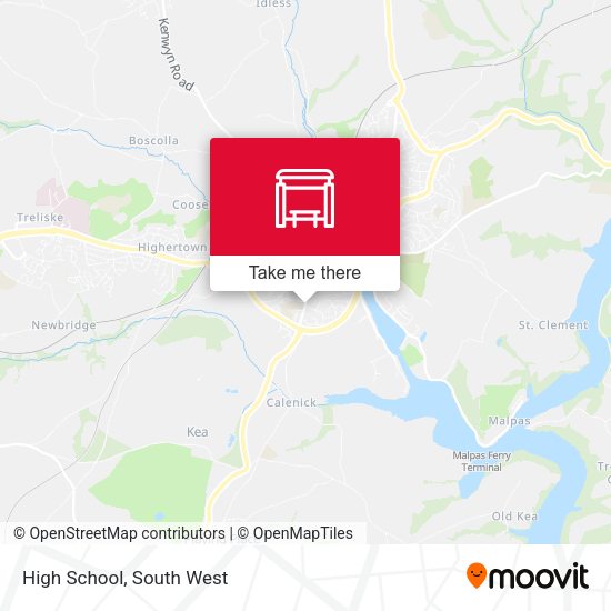 High School map