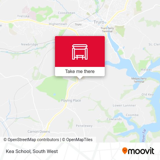 Kea School map