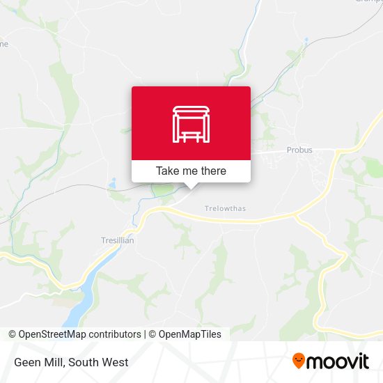 Geen Mill map