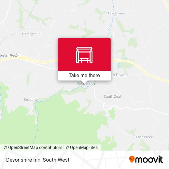 Devonshire Inn map