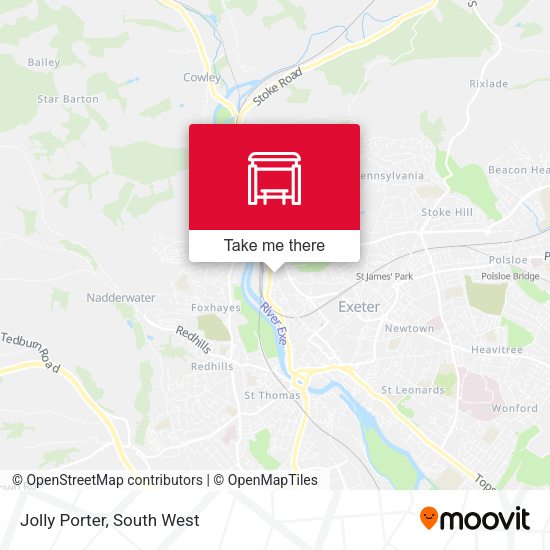 Jolly Porter map