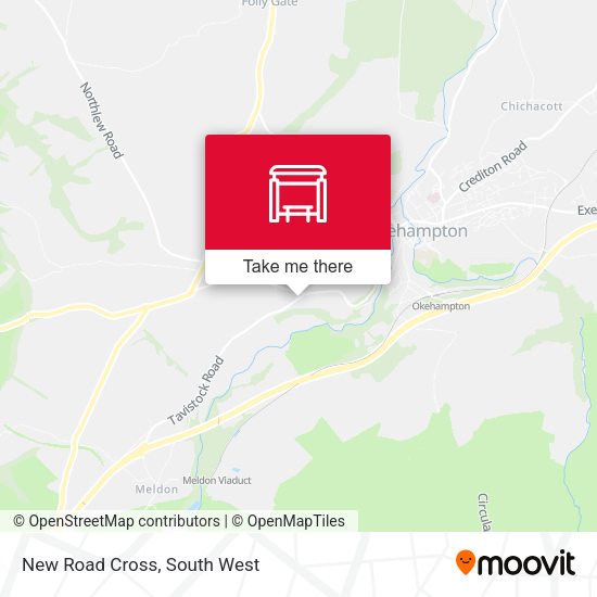 New Road Cross map
