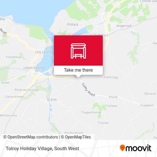 Tolroy Holiday Village map