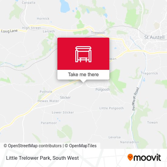 Little Trelower Park map