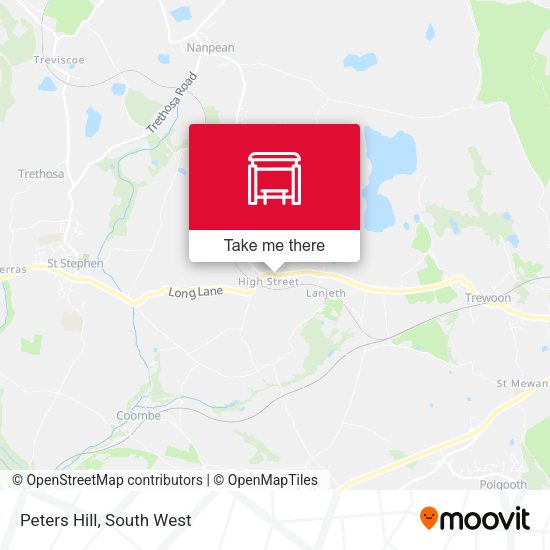 Peters Hill map