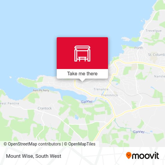 Mount Wise map