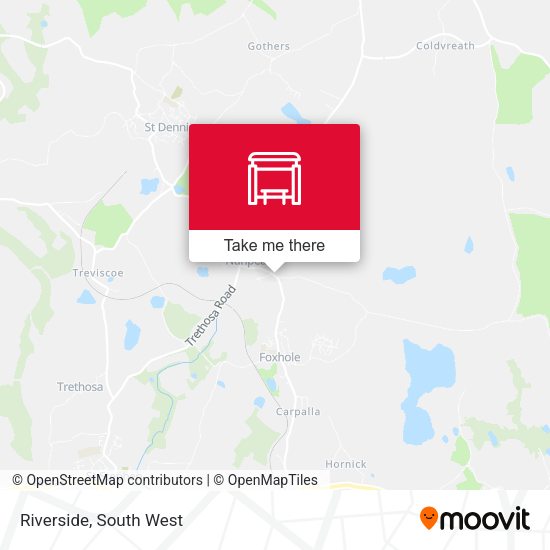Riverside map