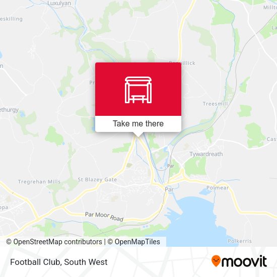 Football Club map