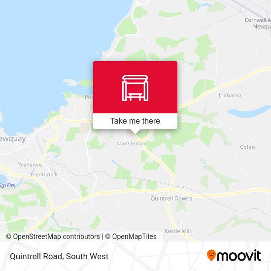 Quintrell Road map