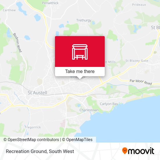 Recreation Ground map