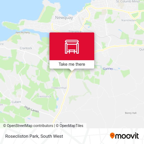 Rosecliston Park map