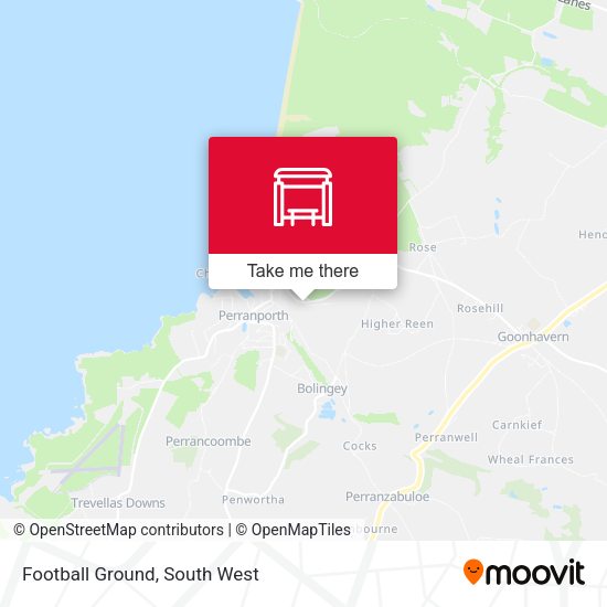 Football Ground map
