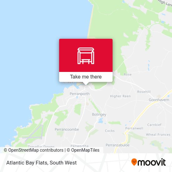 Atlantic Bay Flats map