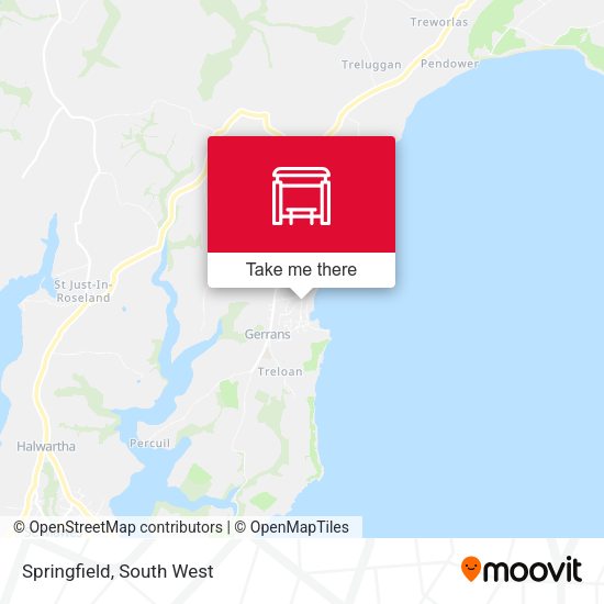 Springfield map