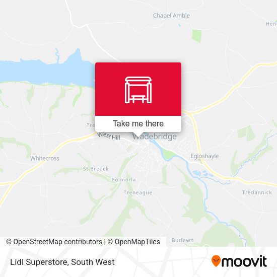 Lidl Superstore map