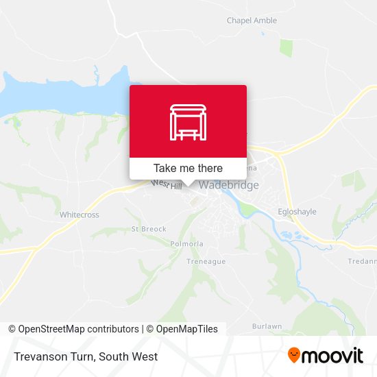 Trevanson Turn map