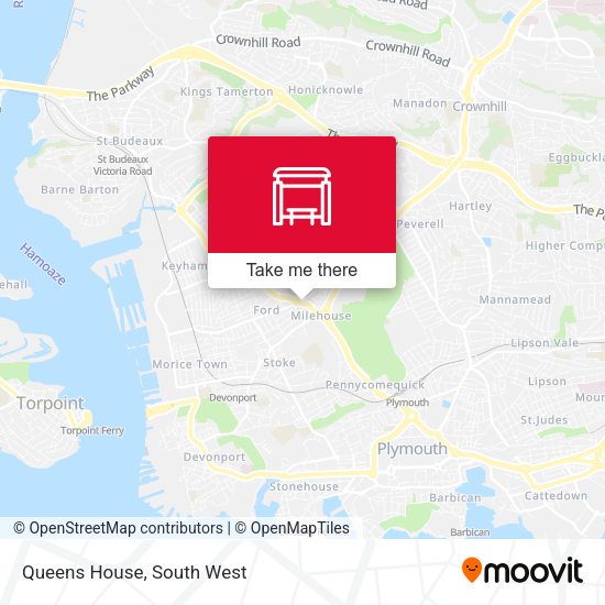 Queens House map