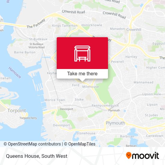 Queens House map