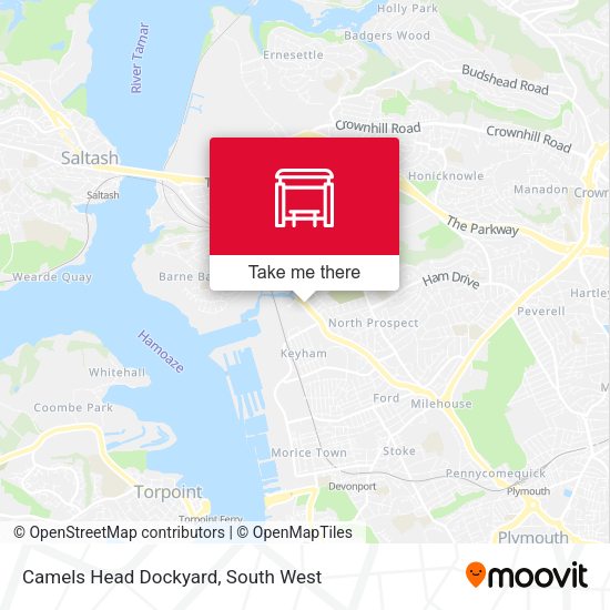 Camels Head Dockyard map