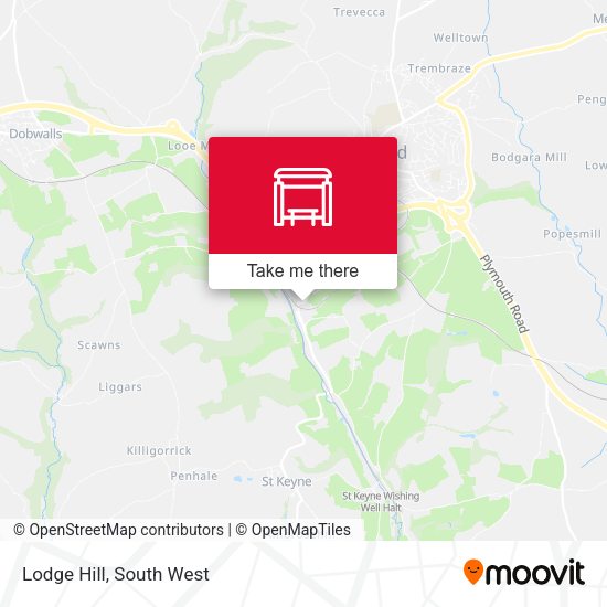 Lodge Hill map