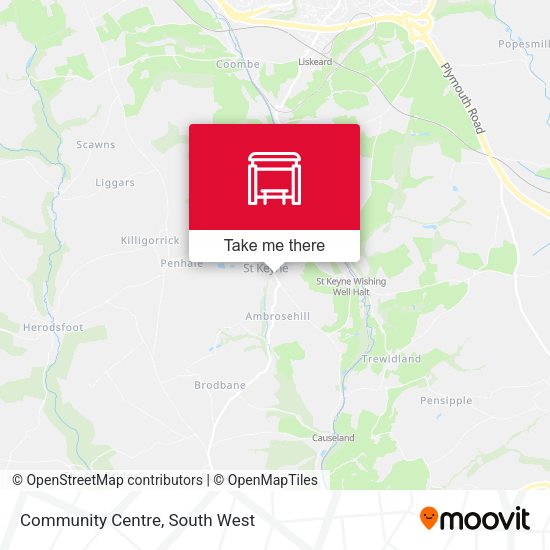 Community Centre map