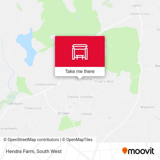 Hendra Farm map