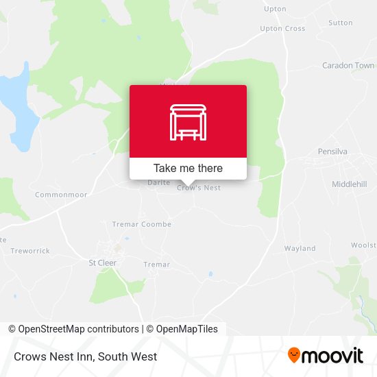 Crows Nest Inn map