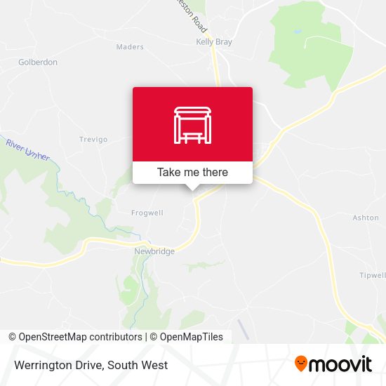 Werrington Drive map